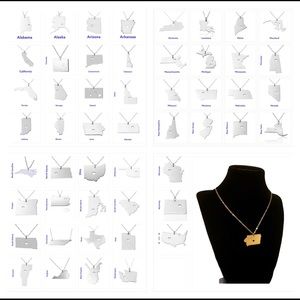 USA State Loved Necklaces